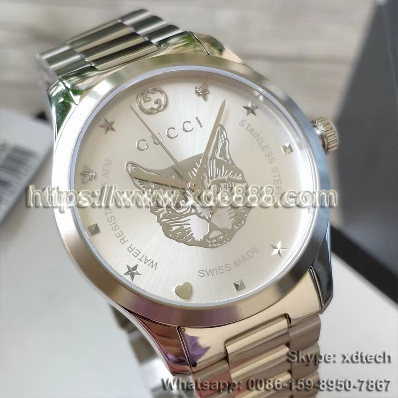 Wholesale Gucci Watches Stainless Steel Strape Couple Watches