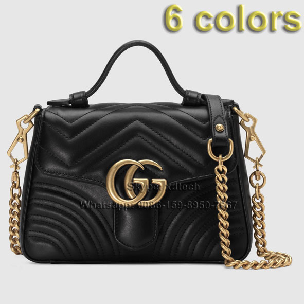 GG Marmont Shoulder Bags Gucci Evening Bags Gucci Bags Lady Bags