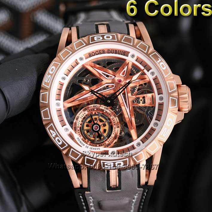 Top Brand Watches Roger Dubuis Watches Excalibur Quatuor High Quality Watches