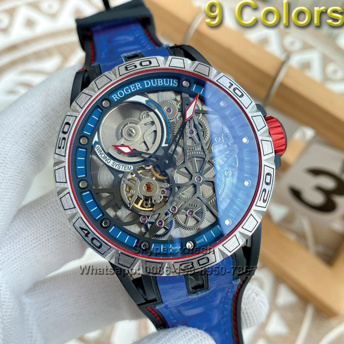 Replica Roger Dubuis Watches Tourbillon Skeleton Watches