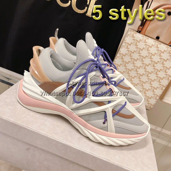 jimmy choo RUN AWAY SNEAKER jimmy choo Sneakers Leisure Shoes Different Colors Avaliable