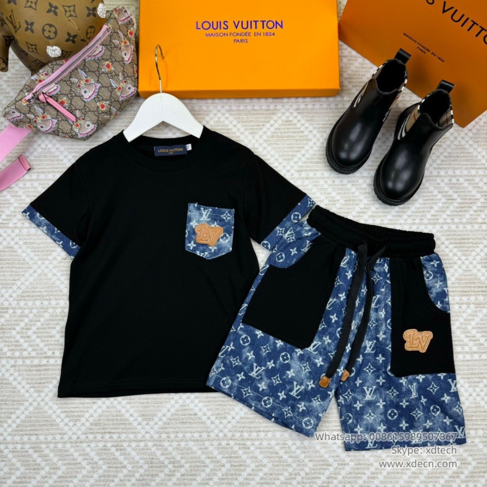 Louis Vuitton Kids Suits, Kids Short Suits, Jean Style