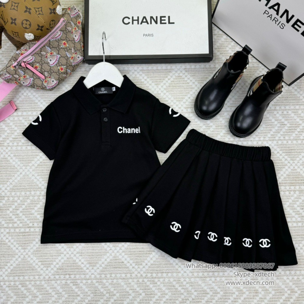 Chanel Kids Skirts, Chanel Kids T-Shirts, Chanel Kids Clothes